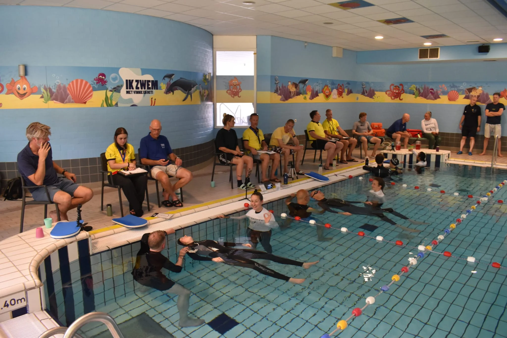 Blue Mind Freediving training session in Amsterdam - Freediver in the pool - Photo 14