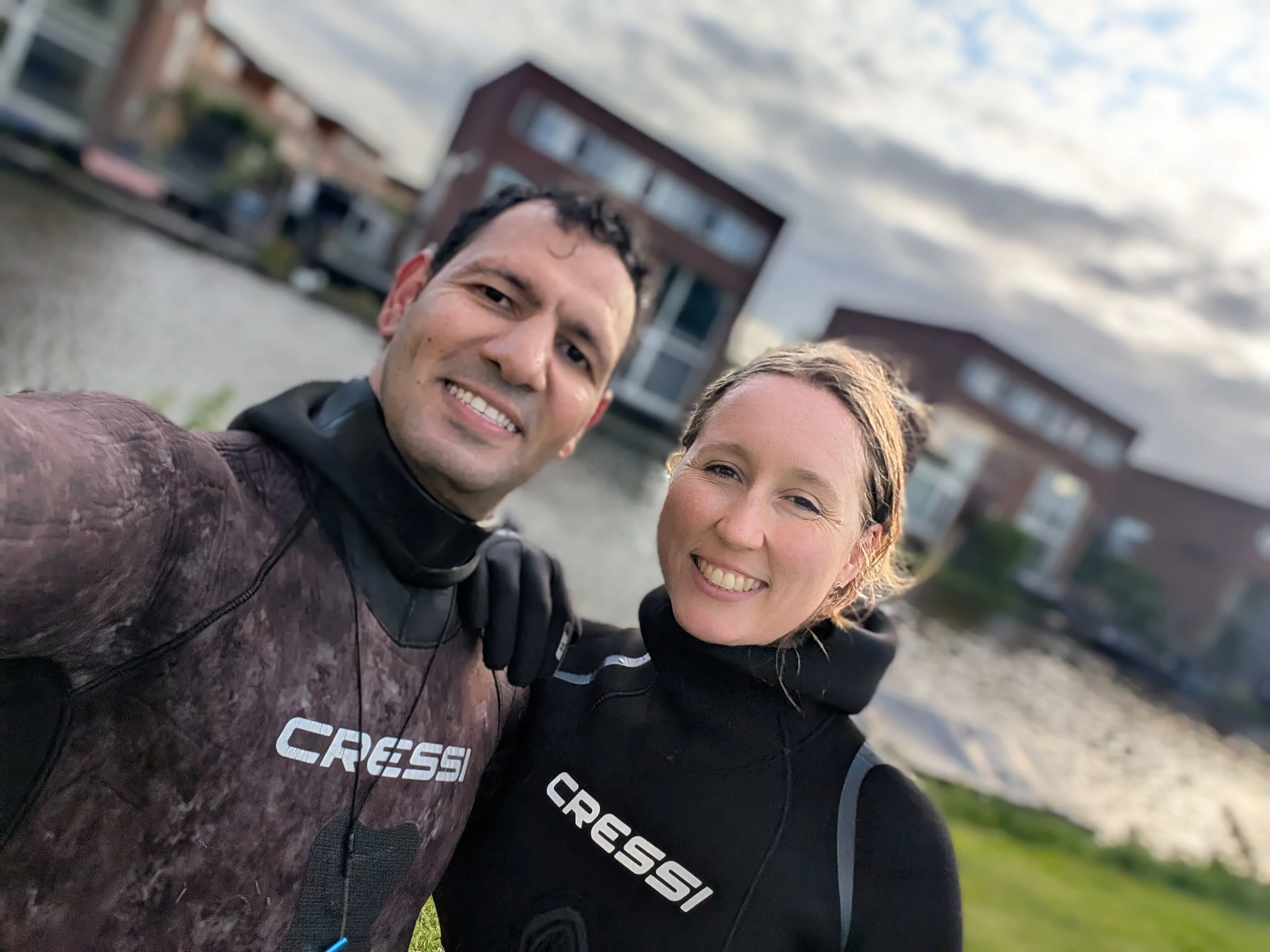 Blue Mind Freediving training session in Amsterdam - Freediver in the pool - Photo 15