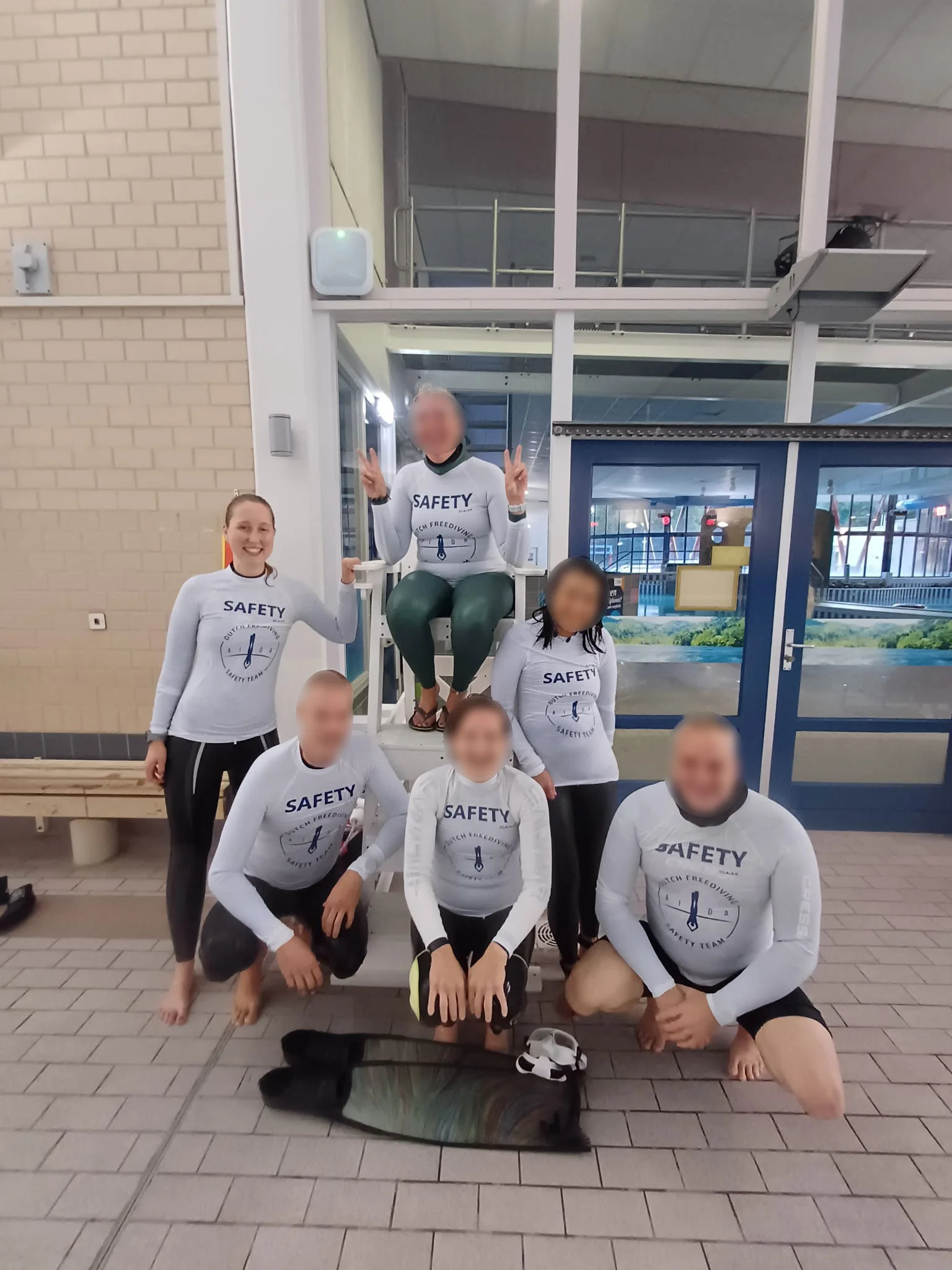 Blue Mind Freediving training session in Amsterdam - Freediver in the pool - Photo 17